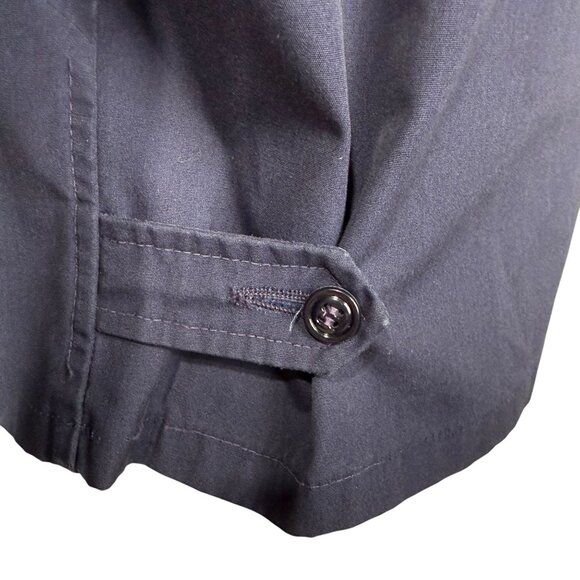 Ceiling Zero By Bauer Mens Weather Resistant Blue Jacket 44R Cotton/Poly Blend - Picture 9 of 10